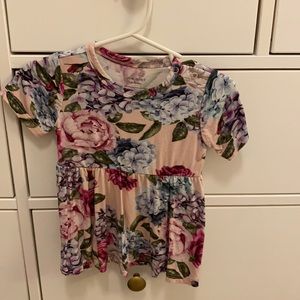 Posh Peanut SET Monroe peplum set w/bummies 12-18